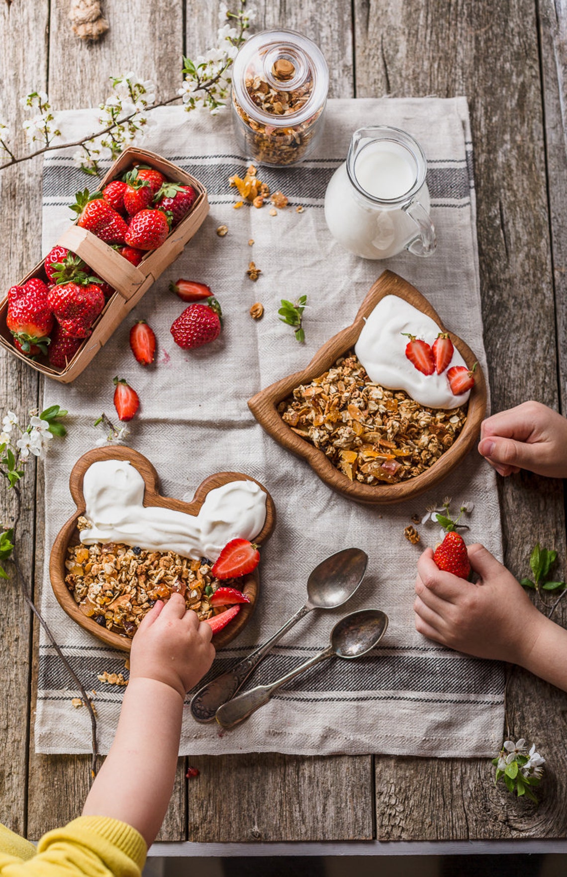 Wooden plate for children Wooden plate Plate for baby Perfect Etsy
