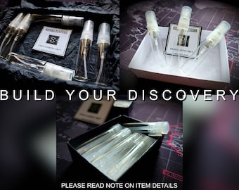 Build your own Discovery Set (NOTE: You have to send me a note at checkout on which fragrances you want in your Discovery Set)