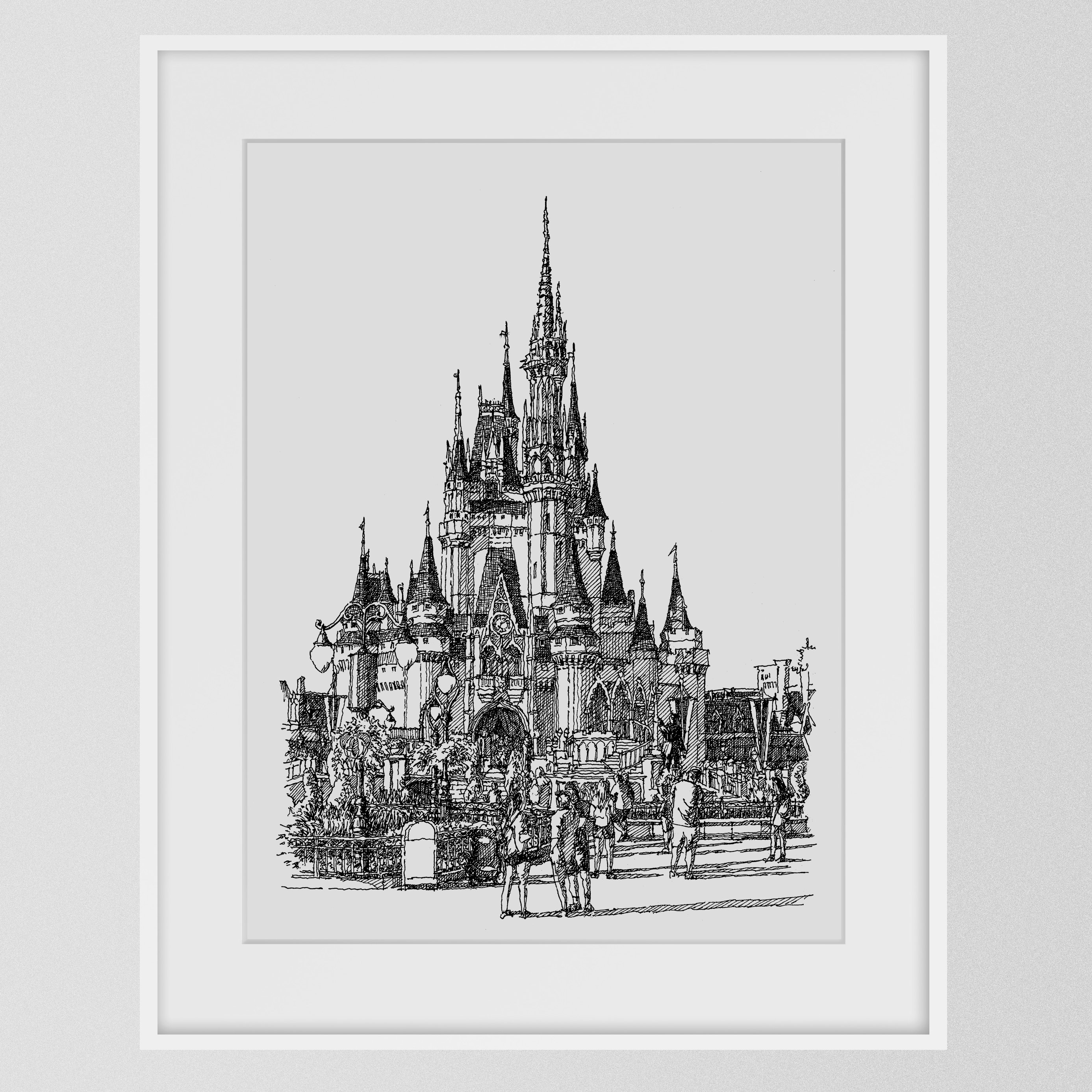 Disney Wall Art Print Disney World Wall Art Disney Land Etsy France