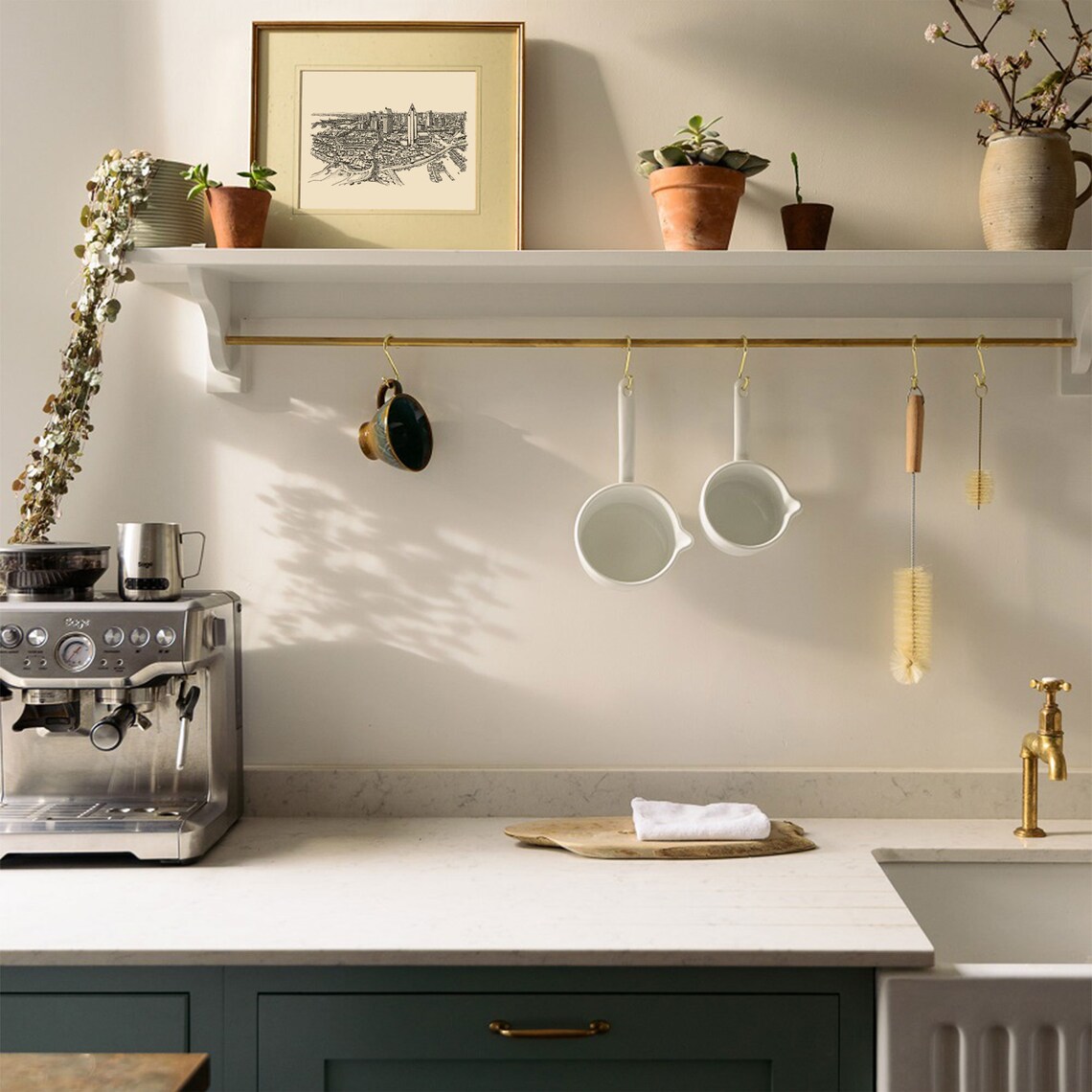 San Diego Wall Art San Diego Skyline Architectural Poster | Etsy