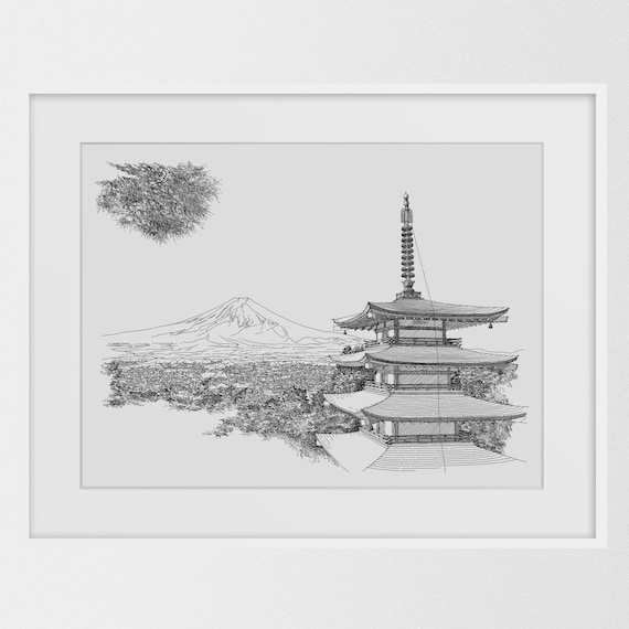 Japanese Artist Creates The Most Intricate Drawings Of Famous Buildings,  And It's Hard To See The Details With A Naked Eye | DeMilked