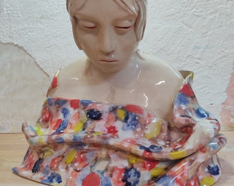 Ceramic sculpture "Ariadni"