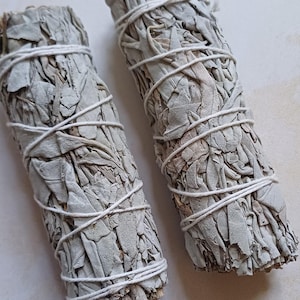 White sage stick, fumigation stick, natural incense