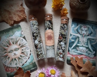 SARASVATI INCENSE in natural resin and plants, Incense for magic ritual, witchcraft, spirituality.