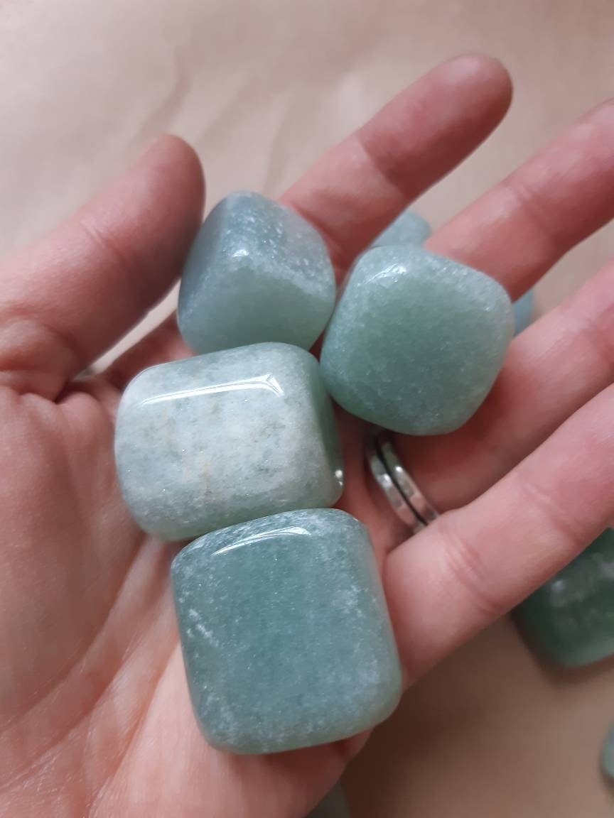 Aventurine Pierre Naturelle Pour Lithothérapie, d'aventurine Chakra