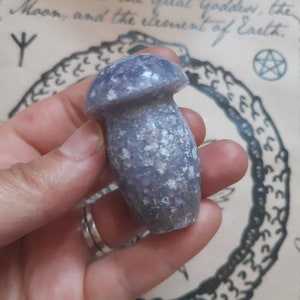 Mushroom-shaped cluster agate. Grape agate. Purple botryoidal chalcedony. Stone mushroom. Mineral mushroom, stone mushroom.