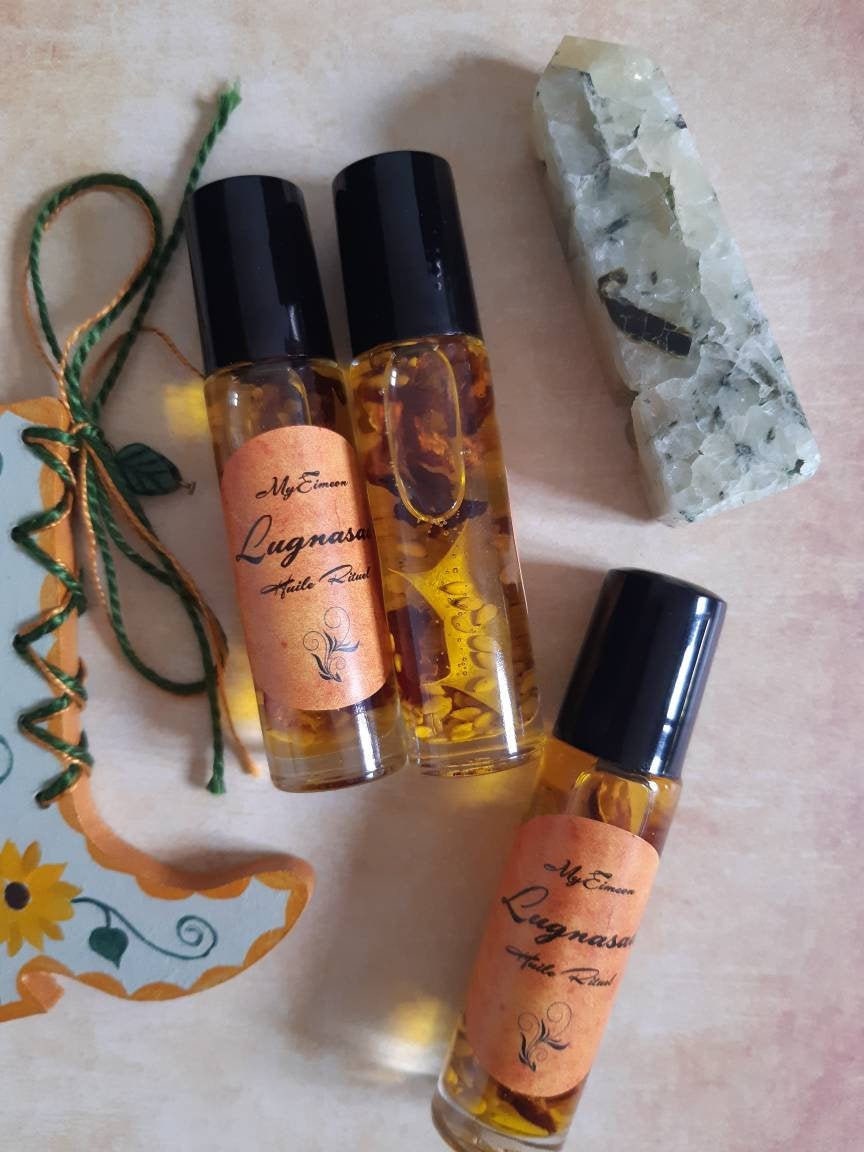 Lammas/Lugnasad Fiole d'huile Botanique Ésotérique Pour Rituel et Pratique de La Magie, de Sorceller