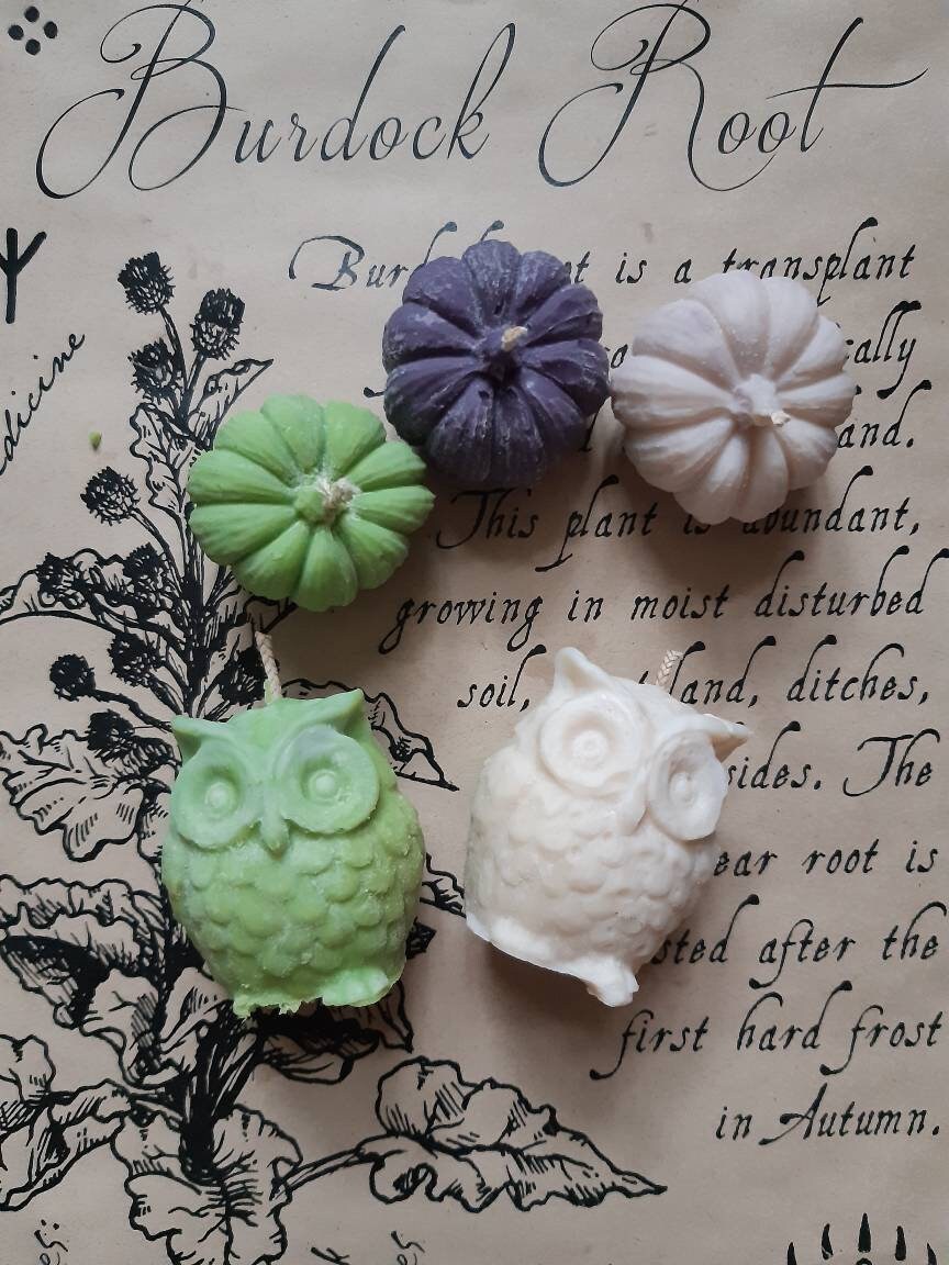 Coffret Bougies Artisanales , Bougies Parfumées Faites Main en Cire Végétale Naturelle