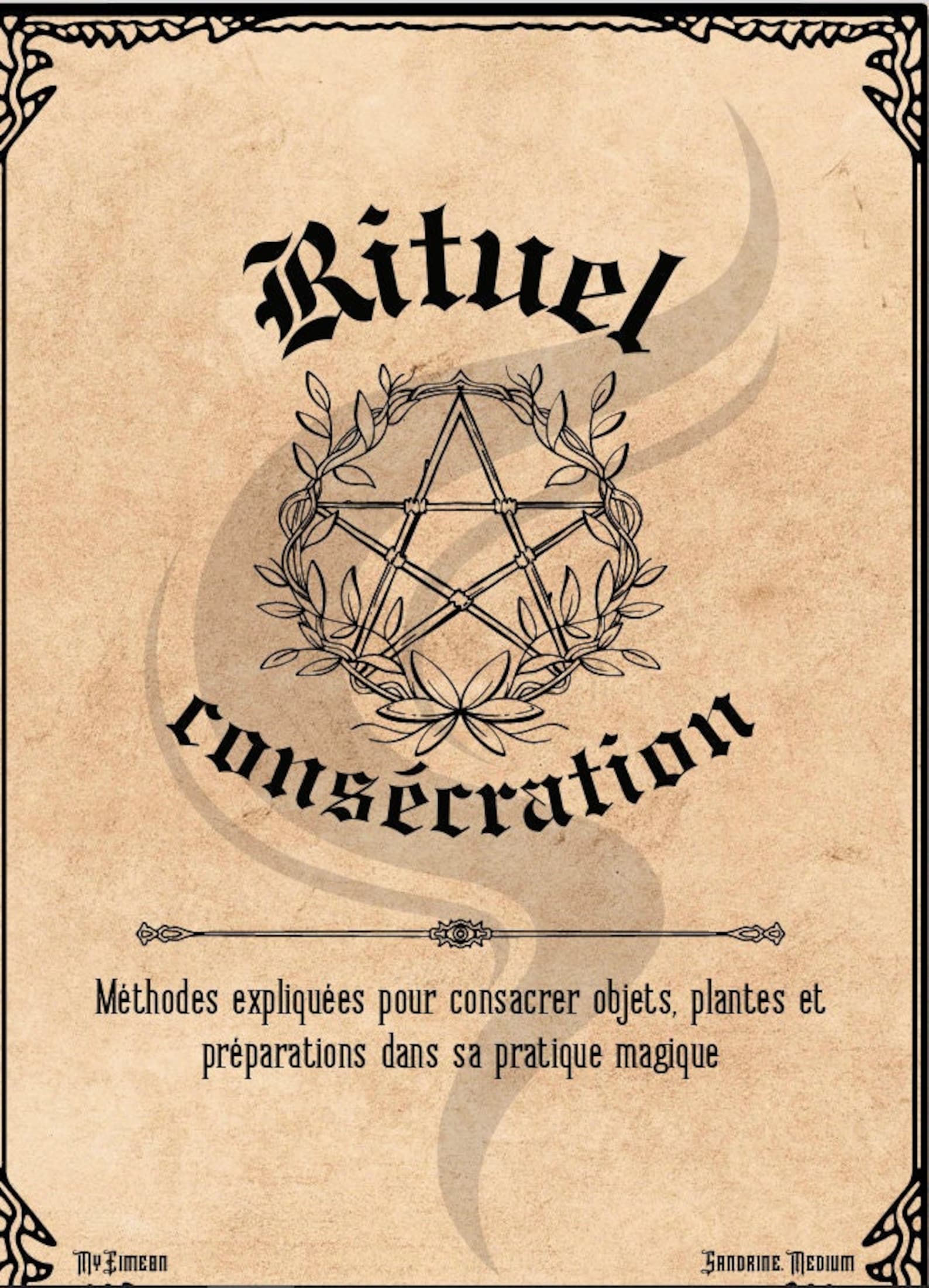 ALTAR and RITUAL of Consecration Grimoire Pages in PDF Format to ...