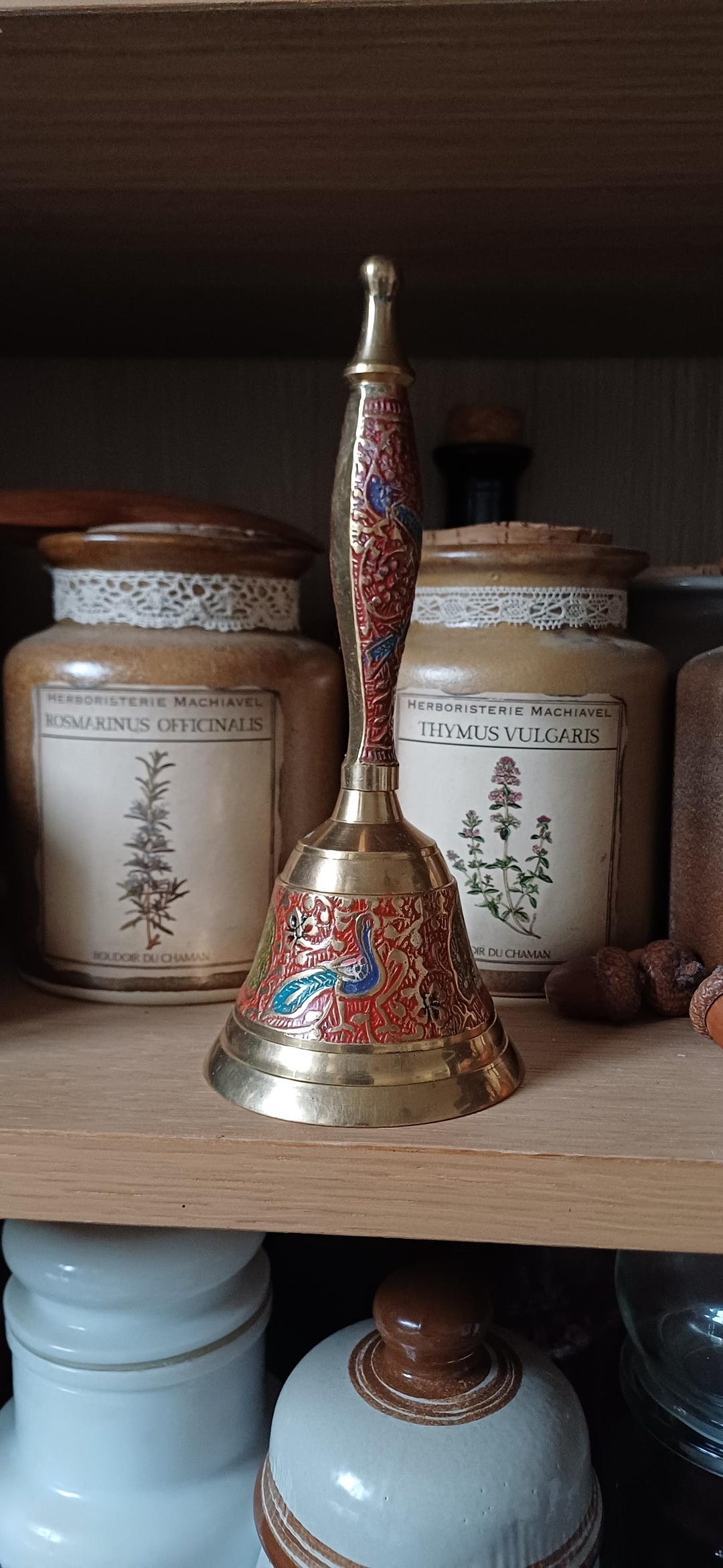 Vintage Metal BELL, Esoteric Altar, Magic Rituals. - Etsy