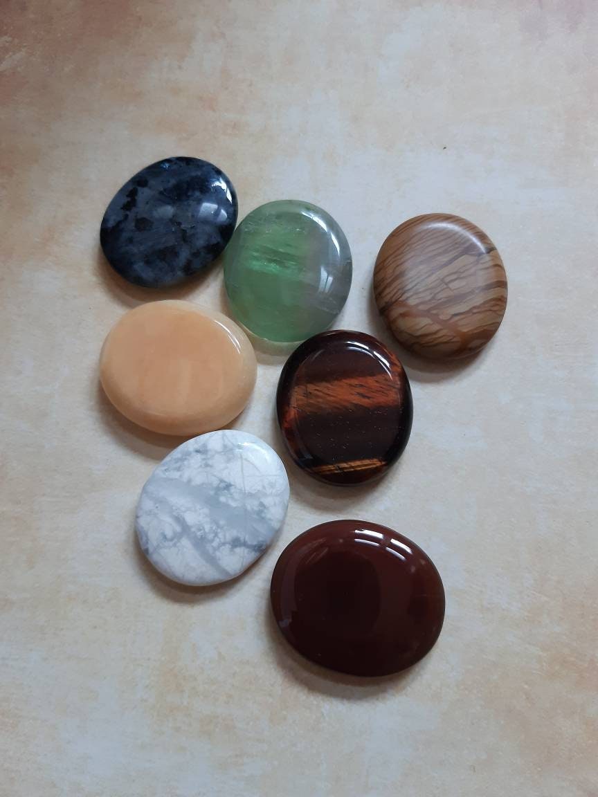 Kit Mineraux Chakras , Ensemble de Pierres Pour .