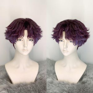 Rafayel inspired cosplay wig