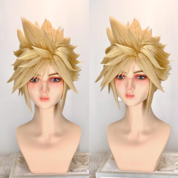 クラウド リメイクにインスパイアされたコスプレウィッグ - Etsy 日本