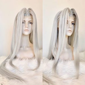 Sephiroth inspirierte Cosplay Perücke
