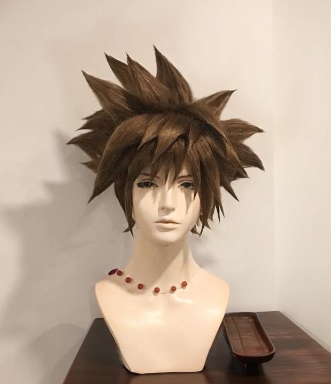 Sora inspired Cosplay Wig