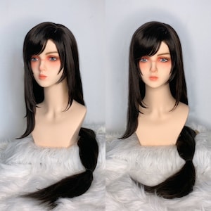 Tifa inspired cosplay wig