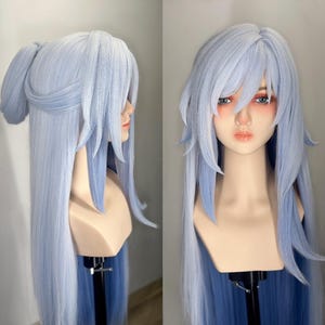 Jingliu from Honkai  inspired cosplay wig