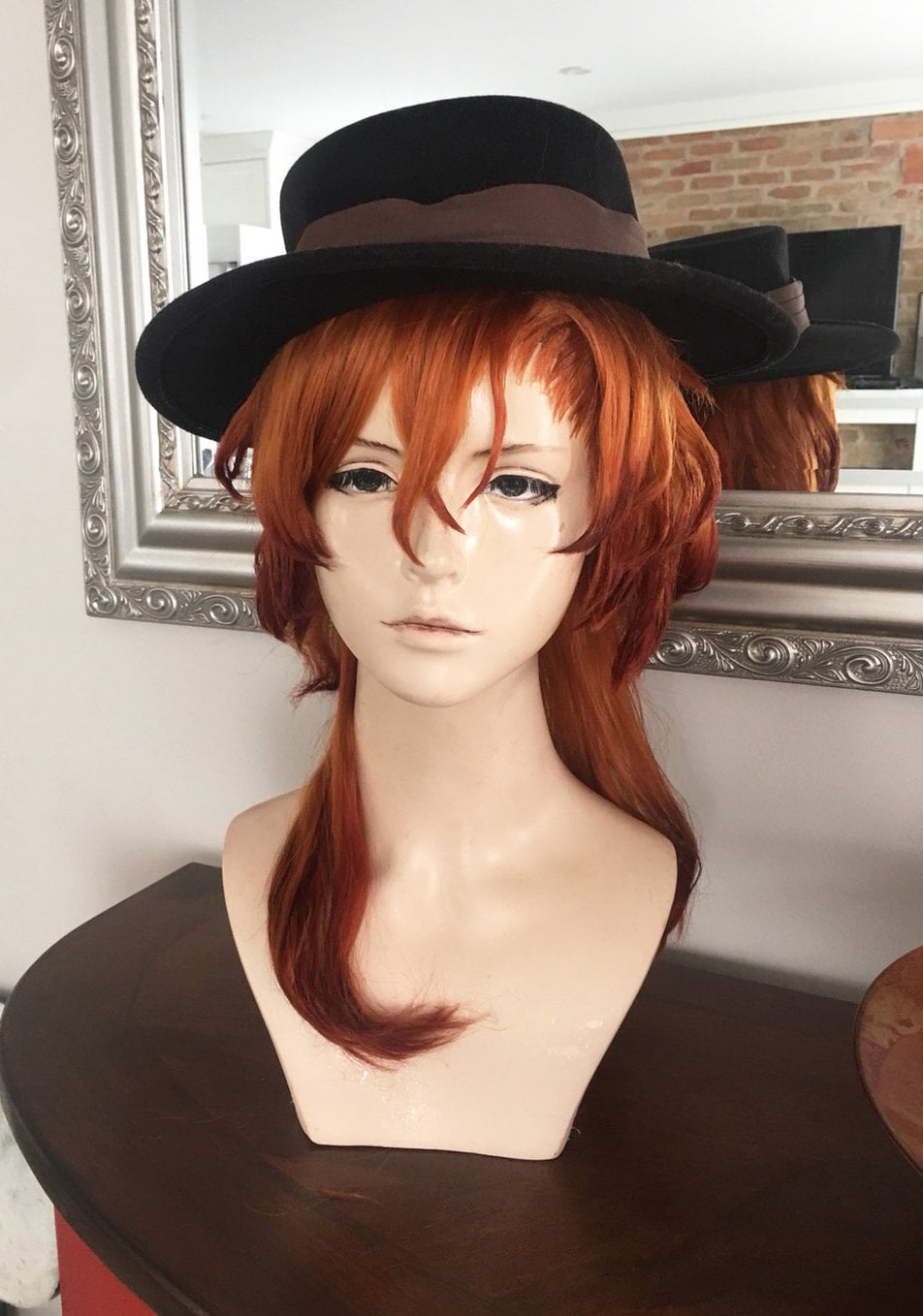 High Quality Anime Bungo Stray Dogs Hiya Nakahara Chuuya Cosplay Wig Heat Resistant Synthetic - View #8