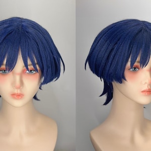 Scaramouche inspired cosplay wig