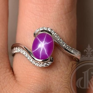 Purple lindy star sapphire online