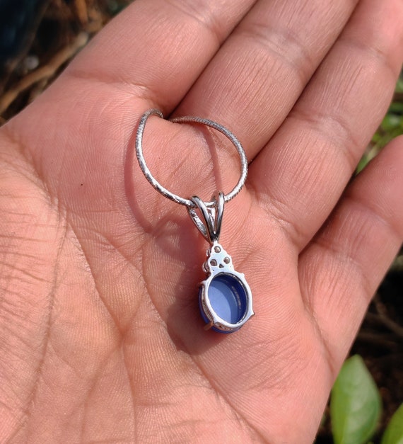 Lindy Star Pendant Blue Star Sapphire 