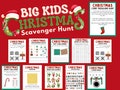 Older Kids Christmas Scavenger Hunt - Treasure Hunt - for Big Kids - Christmas Activity - Christmas Game - for Teens