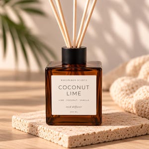 Reed Diffuser 200ml | Home Fragrance | Amber Diffuser | Australian Made