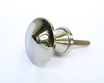 Bouton argent classique - Bouton tiroir, Métal chromé argenté, Boutons et tractions, Élégant, Unique, Tirettes d’armoire décoratives, Bouton Mercure