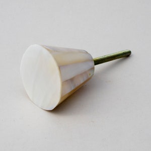 Mother of Pearl Dresser Pull Knob -  Drawer Knob, Beautiful, Knobs and Pulls, Elegant, Unique, Decorative Cabinet Pulls