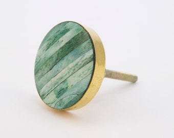 Jade Green Sand Dunes Knob, Unique Cabinet Pull, Decorative Knobs, Gold Dresser Knobs, Drawer Pulls, Knobs and Pulls, Pull Knob, Coastal