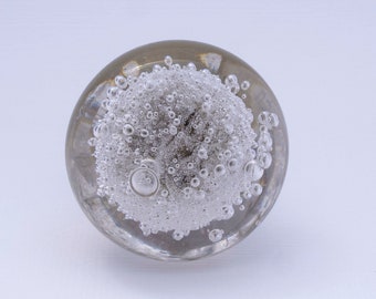 Glass Bubble Knob - Clear - Drawer Pulls, Drawer Knobs, Cabinet Knobs and Pulls, Unique, Decorative, Glass