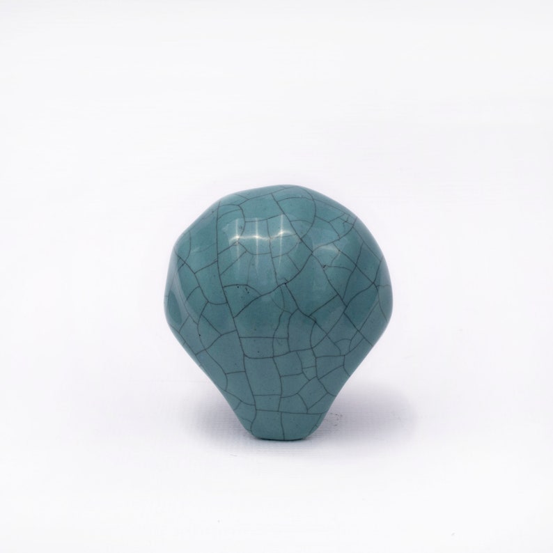 Sea Shell Knob Ceramic Coastal Drawer Pull Cabinet Knob teal Knobs and Pulls Drawer nautical beach themed sea green
