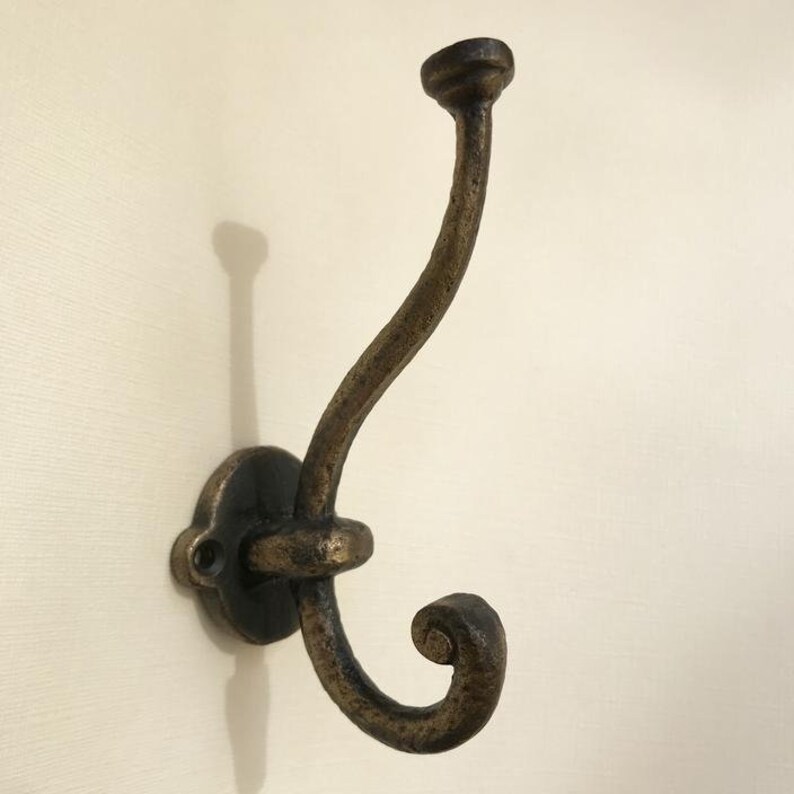 Antique Lola Hook Small Wall Mount Coat Vintage Hooks Mounted Decorative For