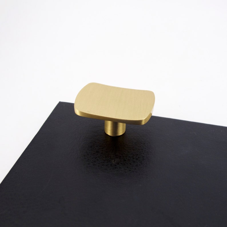 Simple Matte Gold Handles Drawer Handles pulls, Gold Satin Finish, Cabinet Pulls, Solid Metal, Modern Cabinet Pull Handles image 7