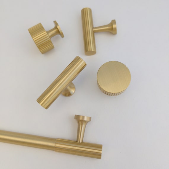 gold dresser knobs Redeam Gold Dresser knobs, Flower Knobs for Dresser Drawer, Brass Floral Cabinet Knob, Decorative Vintage Pulls and Knobs 4 Pack, Kitchen Cupboard Bathroom Cabinet Hardware Handles