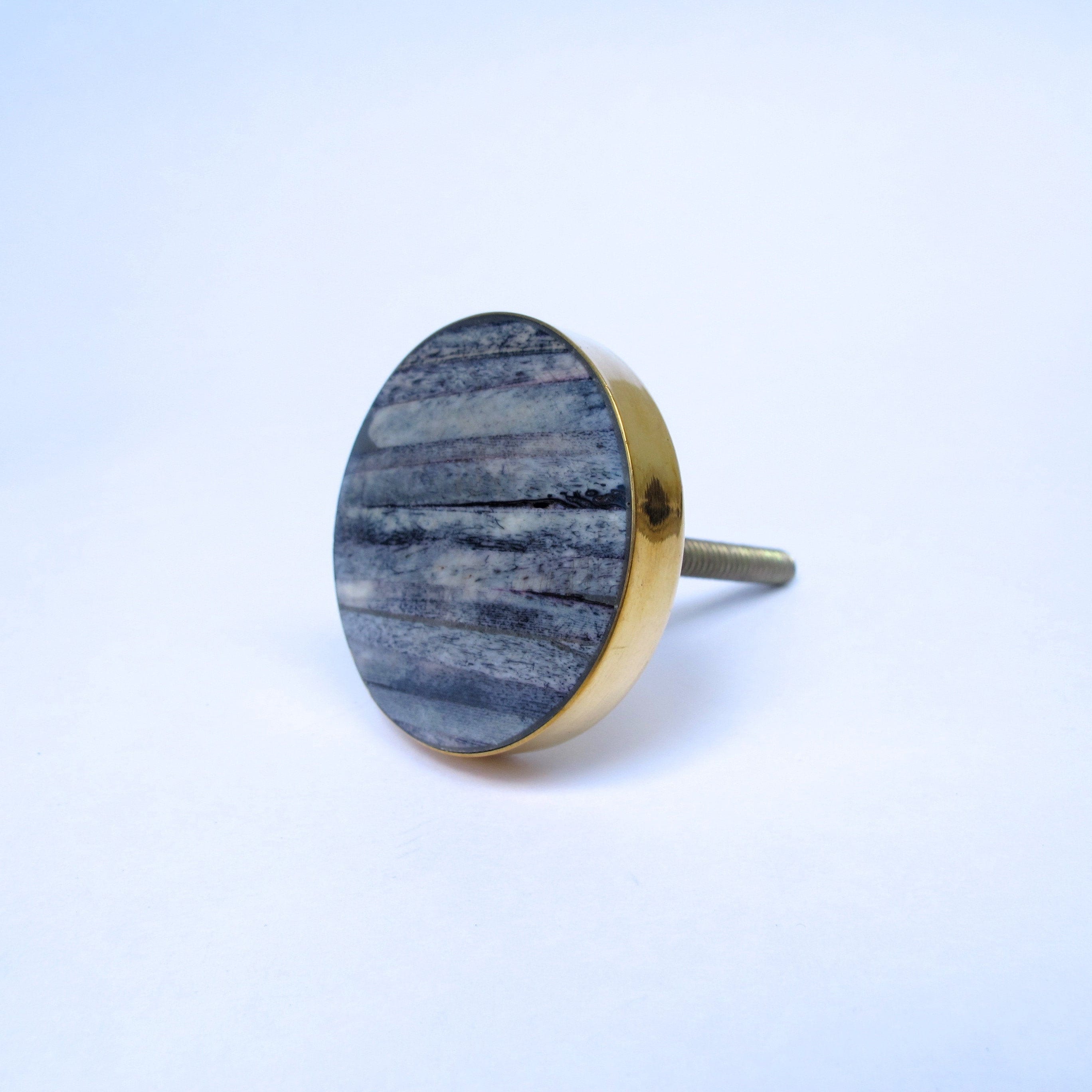 amazon gold dresser knobs Sand Dunes Gray Knob – Coastal Cabinet Pull With Material_Wood