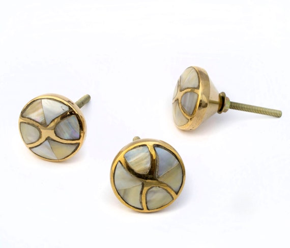 Mother Of Pearl Infinity Knob Drawer Knob Dresser Knob Etsy