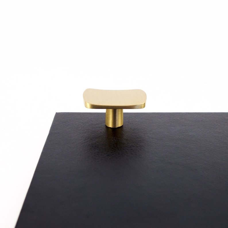 Simple Matte Gold Handles Drawer Handles pulls, Gold Satin Finish, Cabinet Pulls, Solid Metal, Modern Cabinet Pull Handles image 8