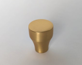 Matte Gold Cabinet knobs and pulls - Drawer Handles pulls, Gold Satin Finish, Cabinet  Pulls, Solid Metal, Dresser knob