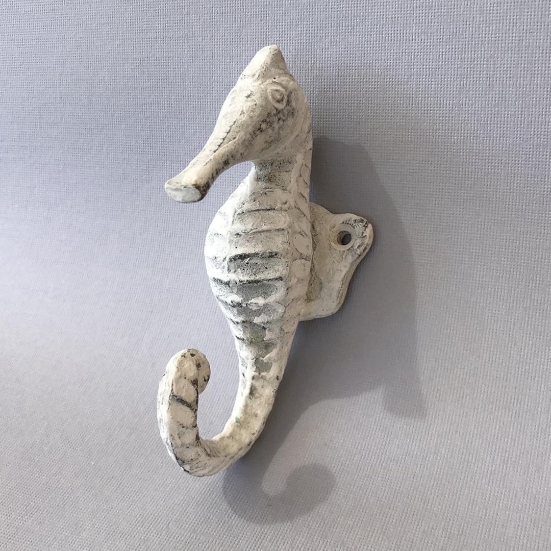 Seahorse Hook Wall Mount Coat Hook Wall Mount Animal Etsy