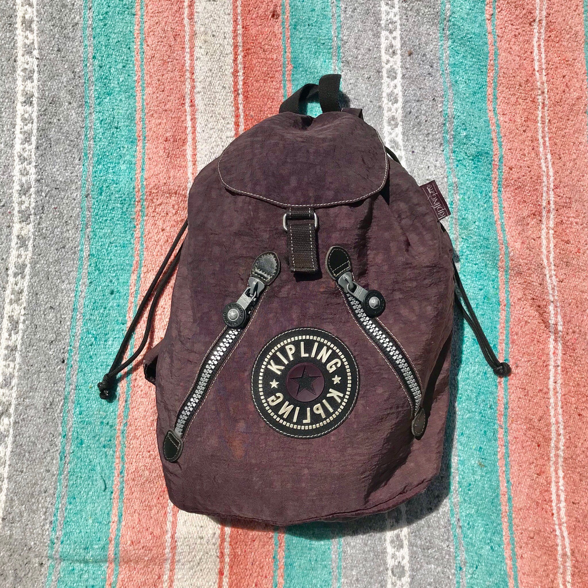 Kipling vintage backpack new arrivals