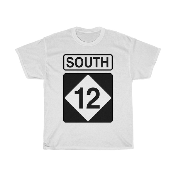 OBX Route 12 South - Unisex Heavy Cotton Tee