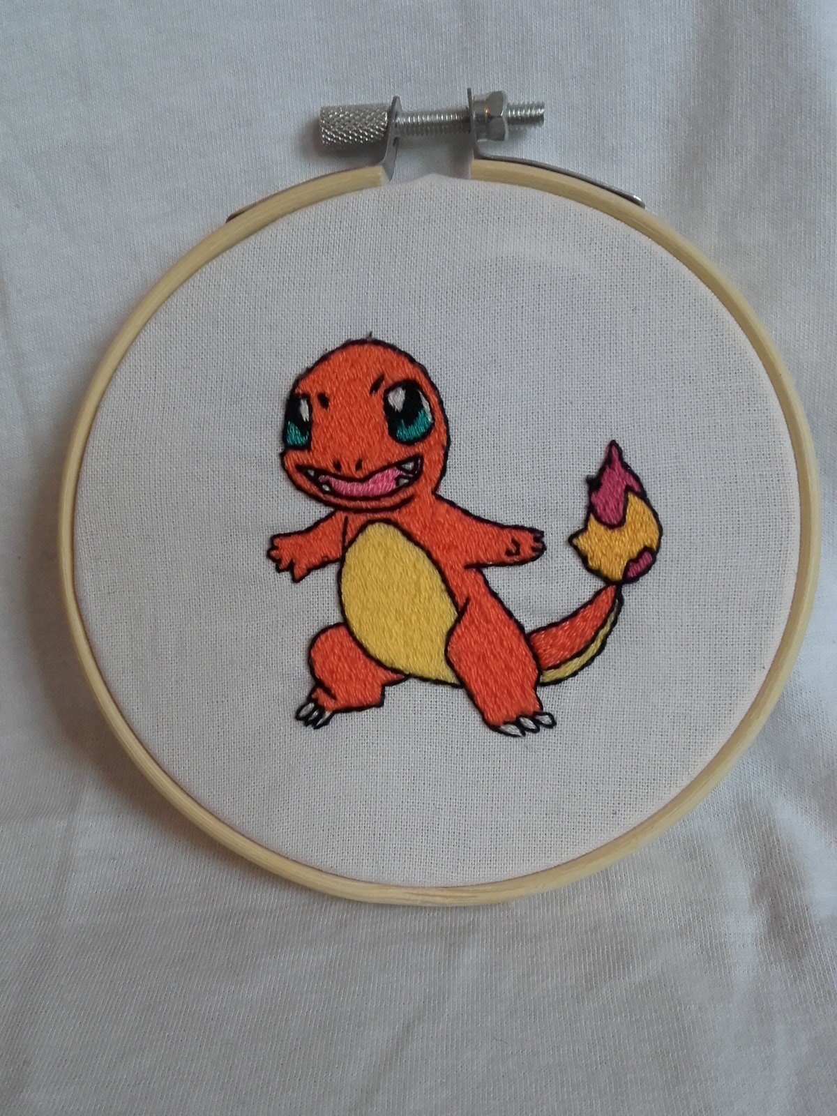 Charmander Embroidery