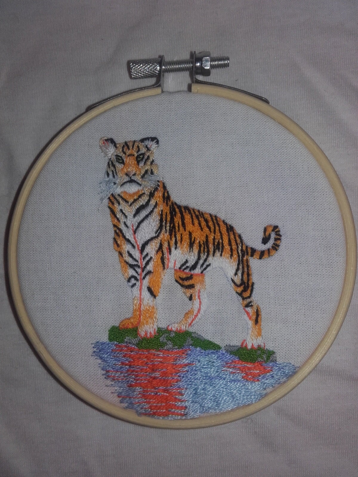 Tiger Embroidery
