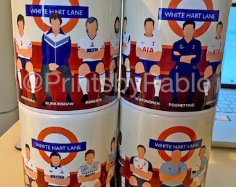 BESPOKE Tottenham Hotspur F.C. - Up to any 7 players on 1 Mug