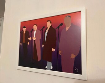 Blue at BBC Radio 2's Piano Room (print)