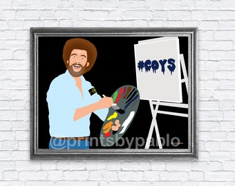 Bob Ross was a Spurs fan