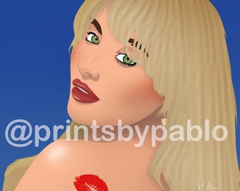 Sabrina Carpenter (16" x 16")