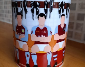 Aston Villa F.C. Legends - Agbonlahor / Withe / Little / Grealish / McGrath / McParland / Mellberg - (Mug)