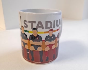 Saracens Legends - Itoje / Goode / Burger / Farrell / Farrell / Vunipola / Ashton - StoneX Stadium (Mug)